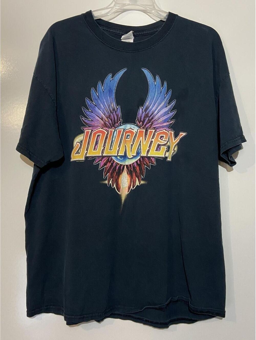 Mens GILDAN Black Journey 2016 San Francisco Fest Concert Shirt Sz XL